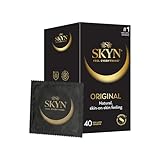 SKYN Original Kondome ultra-weich, latexfrei, 40 Stück, altes Modell, Black, 40 Unità (Confezione da 1)